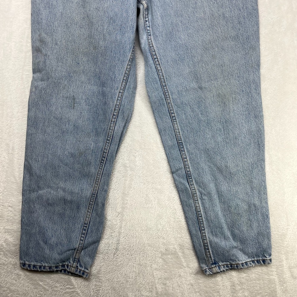 Levi's 550 Tapered Leg Jeans Womens 16 Blue Denim Relaxed Fit Classic - 33X27 - Picture 12 of 16